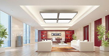 免费获取专业领导办公室效果图——编号15351623千图网装饰工程设计资源