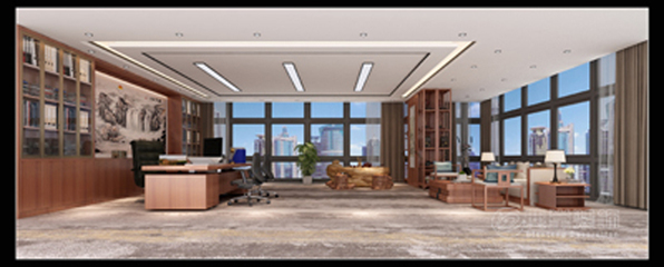 我司中标华英股份办公楼装修工程设计项目
